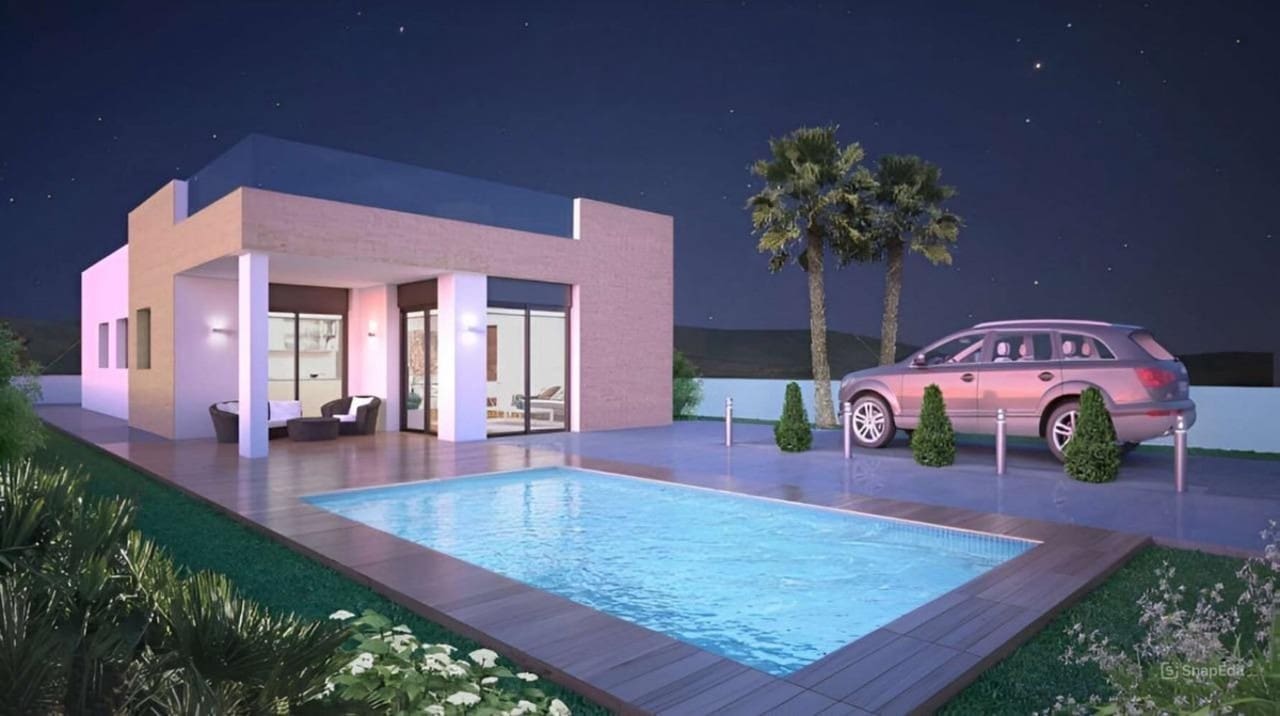 Chalet de 3 habitaciones en Aspe en venta con piscina - 225.000 € (Ref: 9003960)