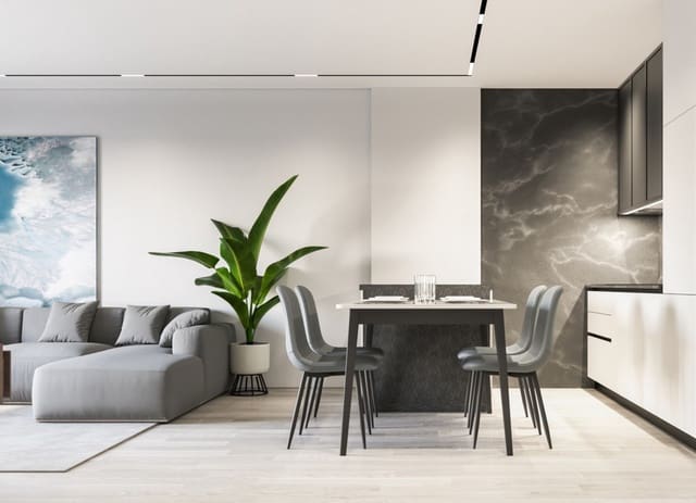 1 quarto Apartamento para venda em El Molino, Torrevieja com piscina - 219 000 € (Ref: 9014592)