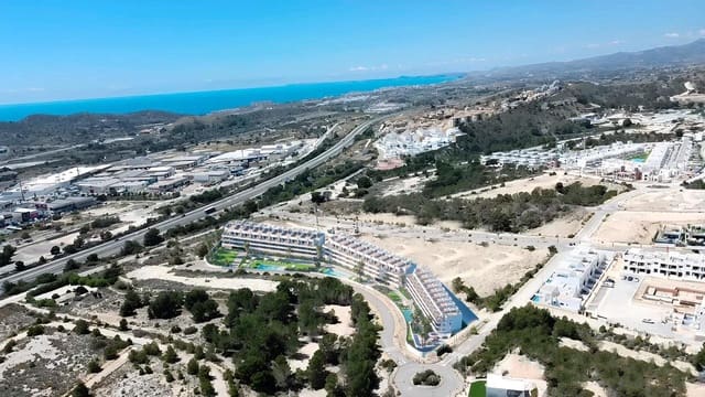 2 soveværelse Penthouse til salg i Finestrat Pueblo, Finestrat med swimmingpool - € 309.900 (Ref: 9088412)