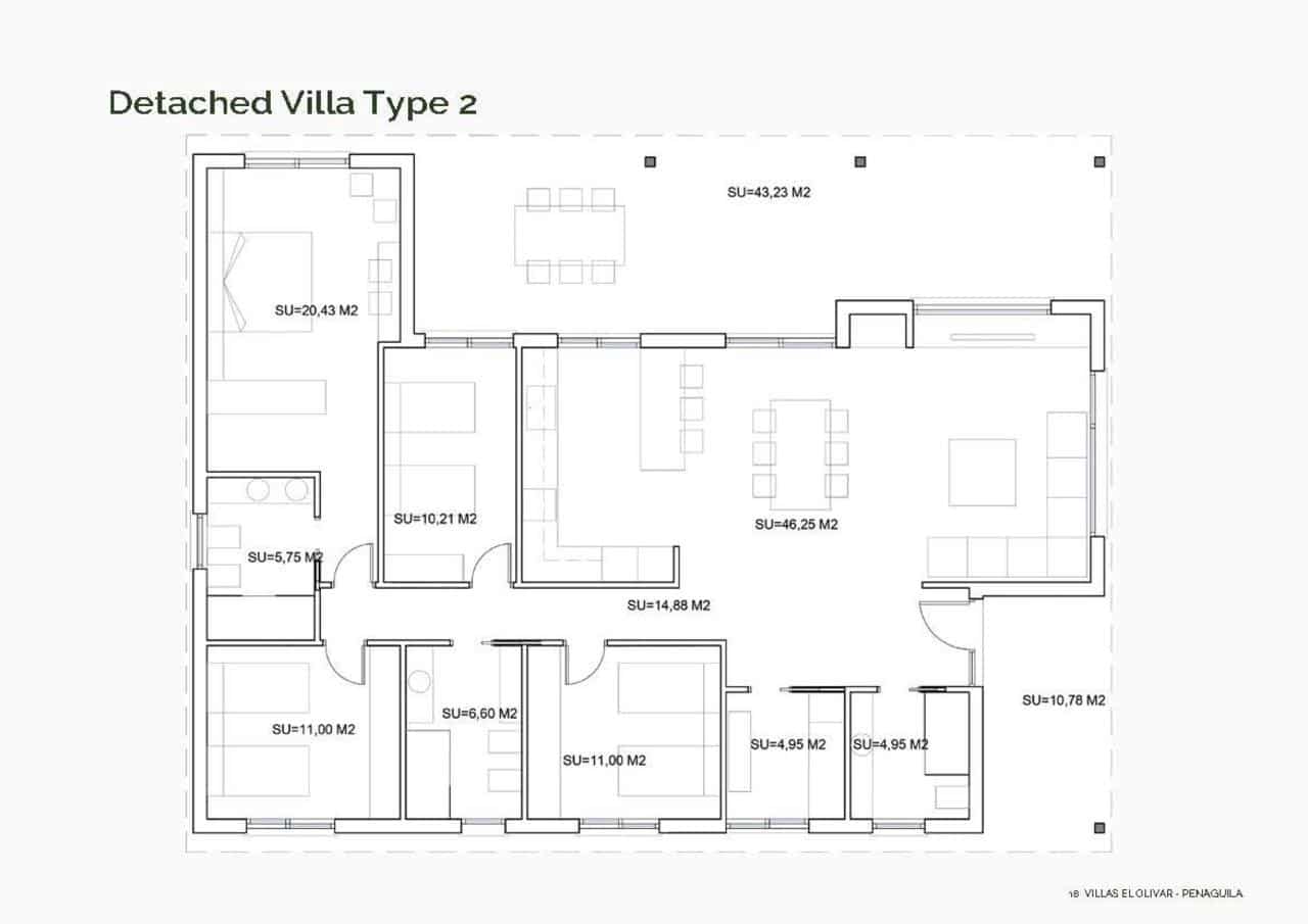 4 sovrum Villa till salu i Penaguila - 420 000 € (Ref: 9207903)