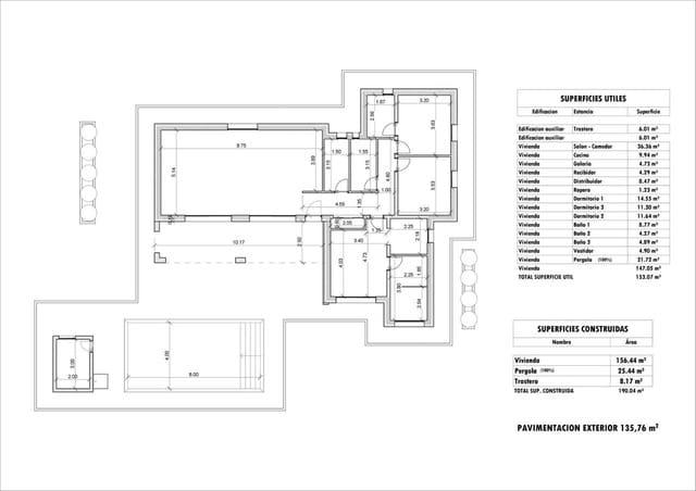 3 chambre Villa/Maison à vendre à Aspe avec piscine - 443 500 € (Ref: 9207931)