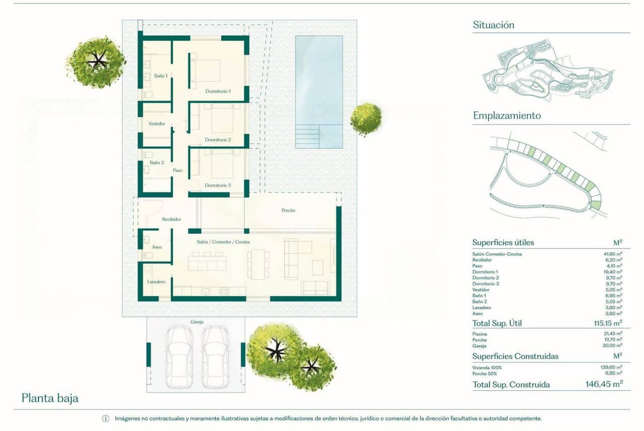 3 soveværelse Villa til salg i Hacienda del Alamo med swimmingpool - € 620.048 (Ref: 9207951)