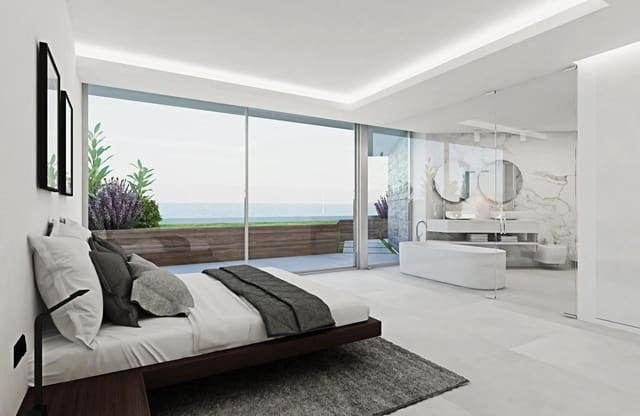 4 chambre Penthouse à vendre à Pueblo, Calpe / Calp avec piscine garage - 2 350 000 € (Ref: 9209203)