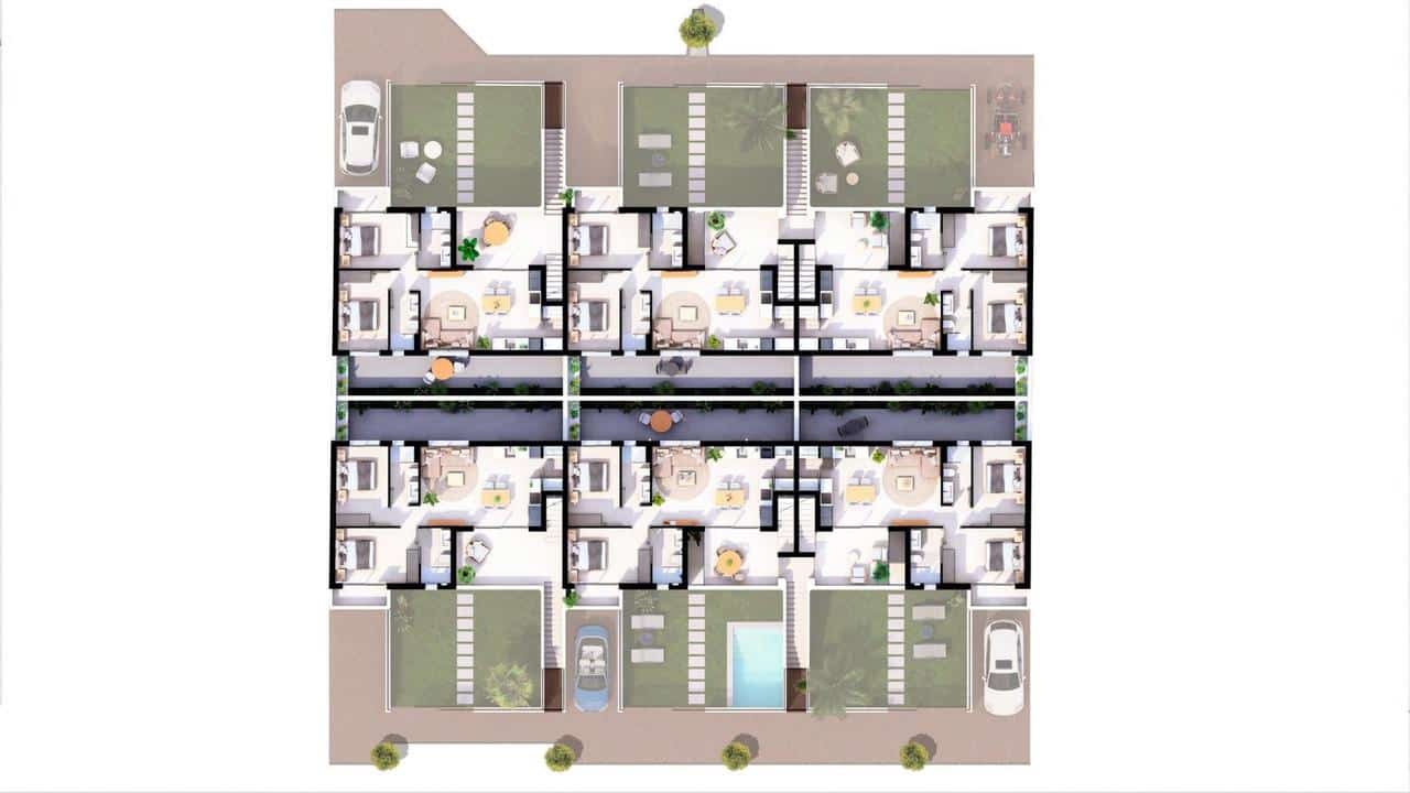 2 soverom Villa til salgs i San Pedro del Pinatar med svømmebasseng - € 314 900 (Ref: 9236988)