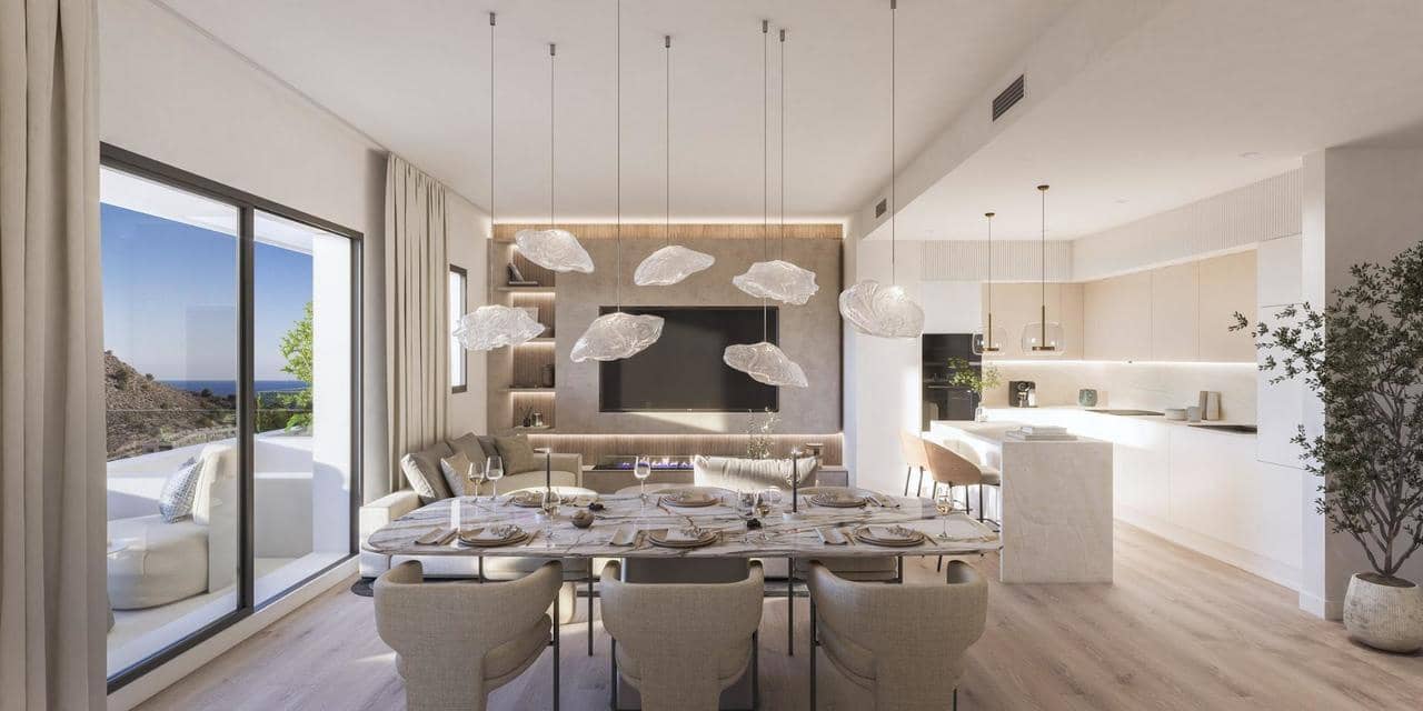 2 makuuhuone Huoneisto myytävänä paikassa La Villajoyosa / Vila Joiosa mukana uima-altaan 
autotalli - 468 000 € (Ref: 9265515)