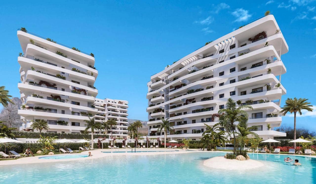 2 makuuhuone Huoneisto myytävänä paikassa La Villajoyosa / Vila Joiosa mukana uima-altaan 
autotalli - 468 000 € (Ref: 9265515)