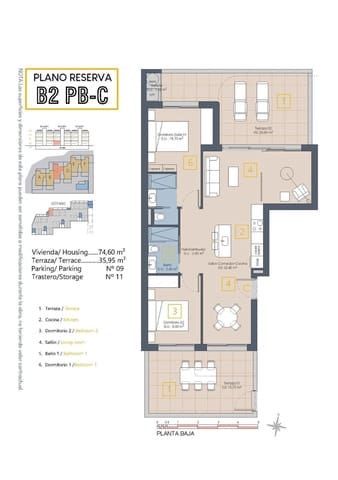 3 soverom Leilighet til salgs i Centro, Los Alcázares med svømmebasseng - € 329 900 (Ref: 9288189)
