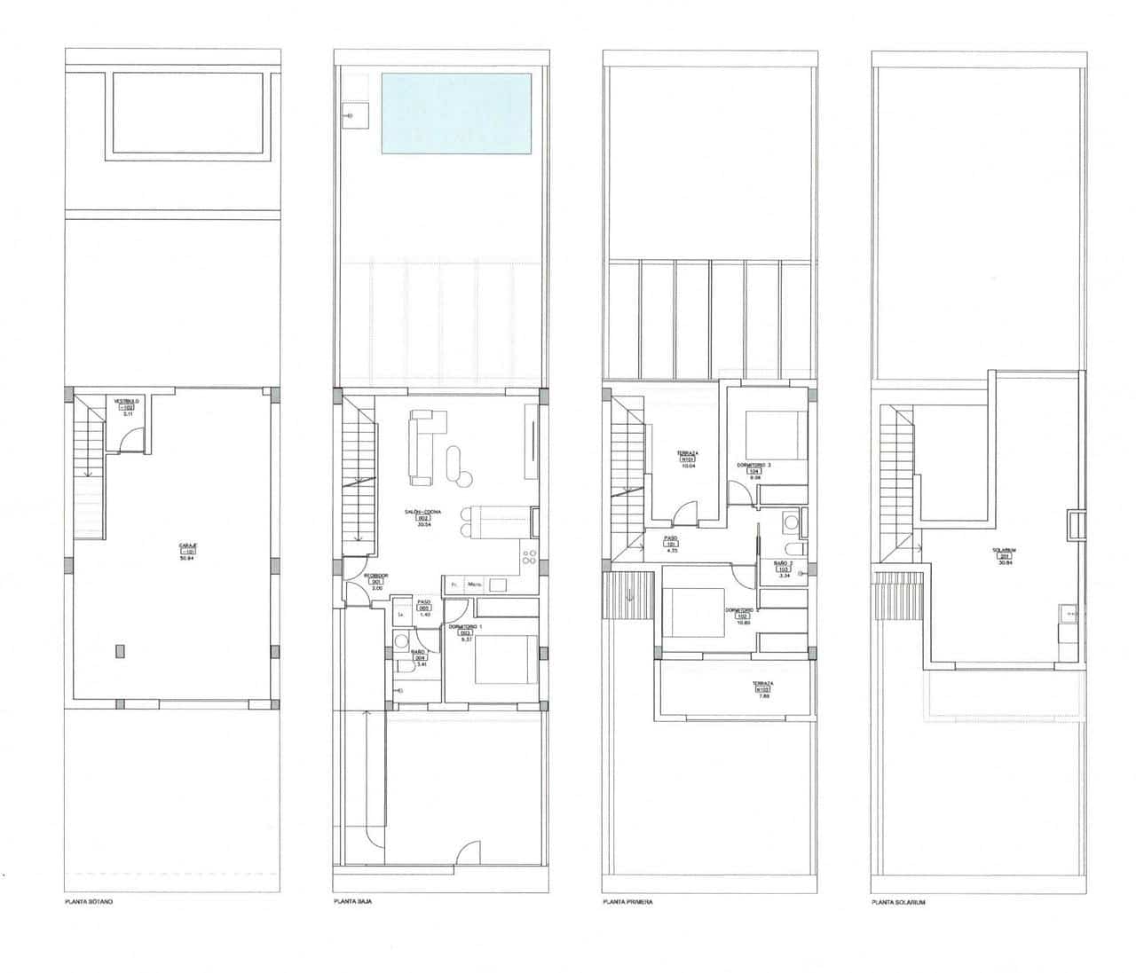 3 sovrum Hus till salu i Los Alcazares med pool - 357 000 € (Ref: 9356731)