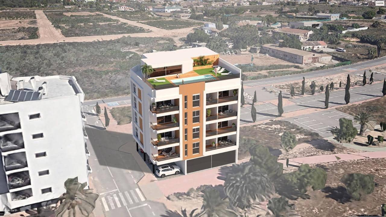 2 soveværelse Penthouse til salg i Lo Pagan med swimmingpool - € 259.900 (Ref: 9684200)