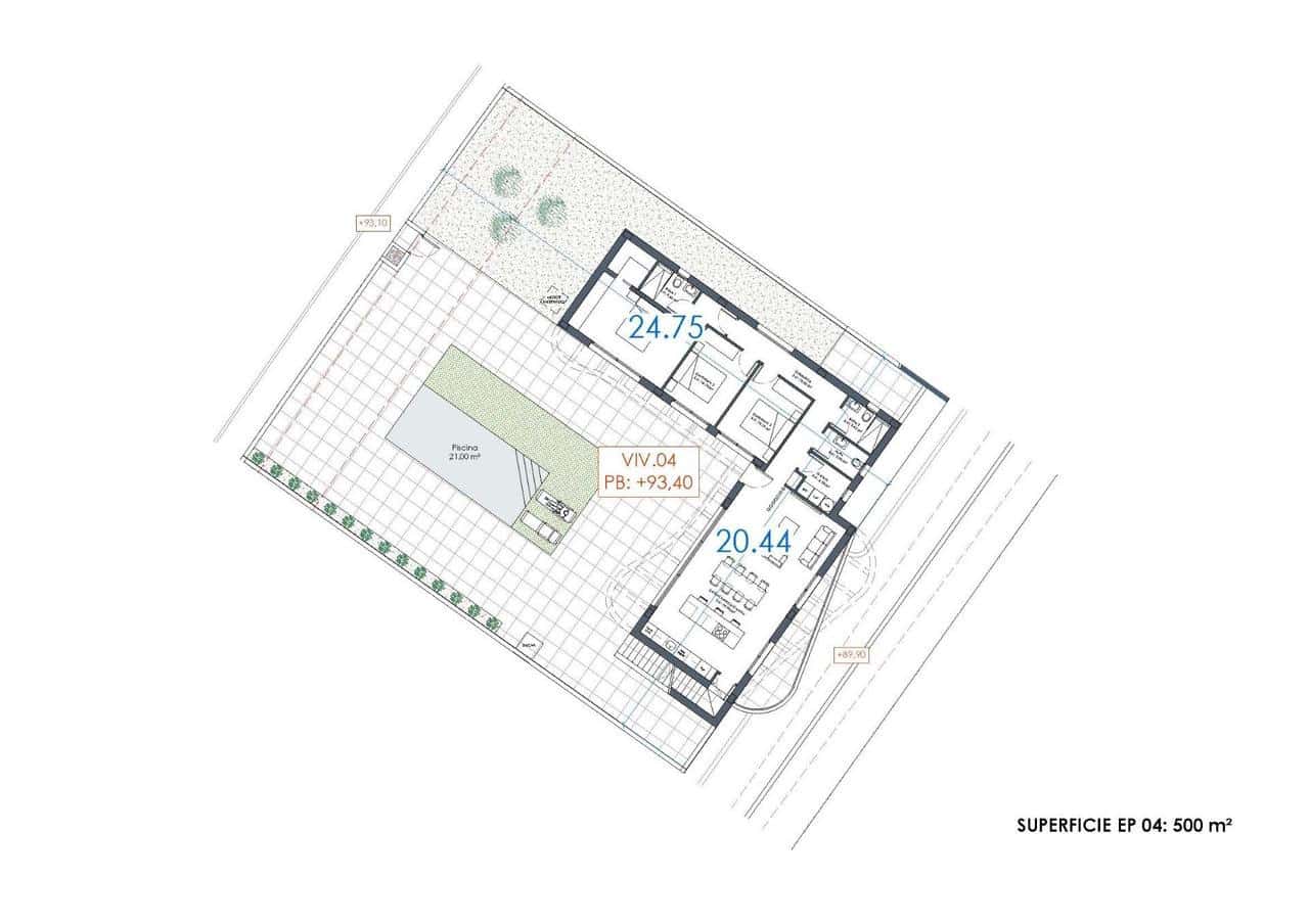 3 bedroom Villa for sale in Algorfa with pool - € 600,000 (Ref: 9713827)