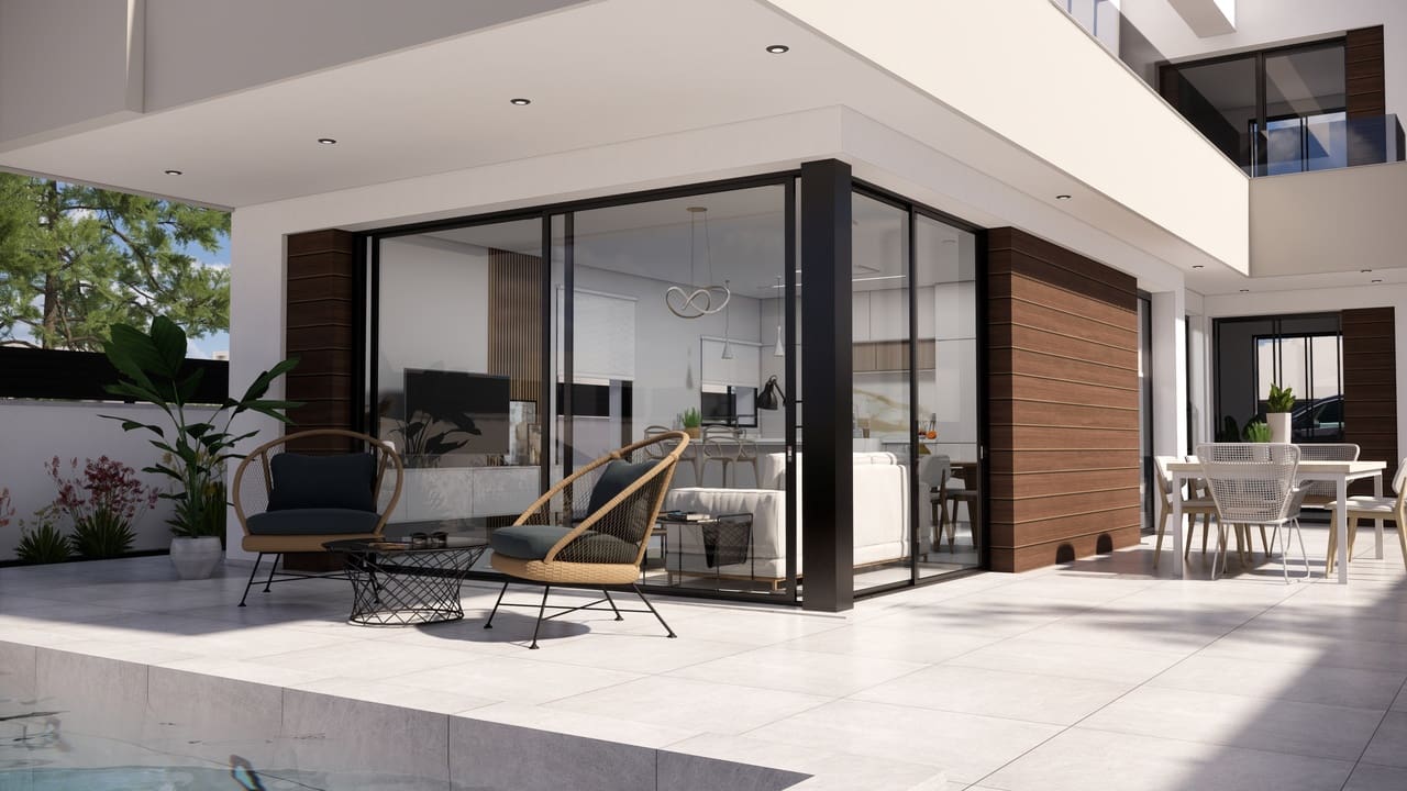 3 soverom Villa til salgs i Pilar de la Horadada med svømmebasseng - € 369 000 (Ref: 9715547)