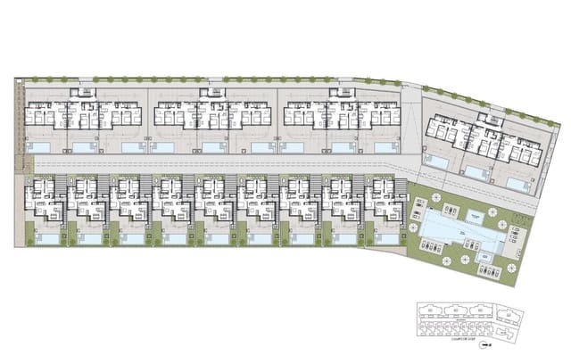 3 makuuhuone Huvila myytävänä paikassa Centro, Los Alcázares mukana uima-altaan - 599 000 € (Ref: 9729471)