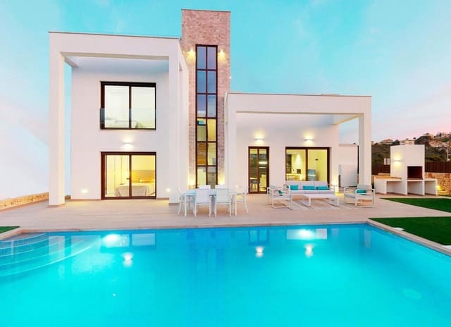 4 soveværelse Villa til salg i Finestrat Pueblo, Finestrat med swimmingpool garage - € 859.000 (Ref: 9741605)