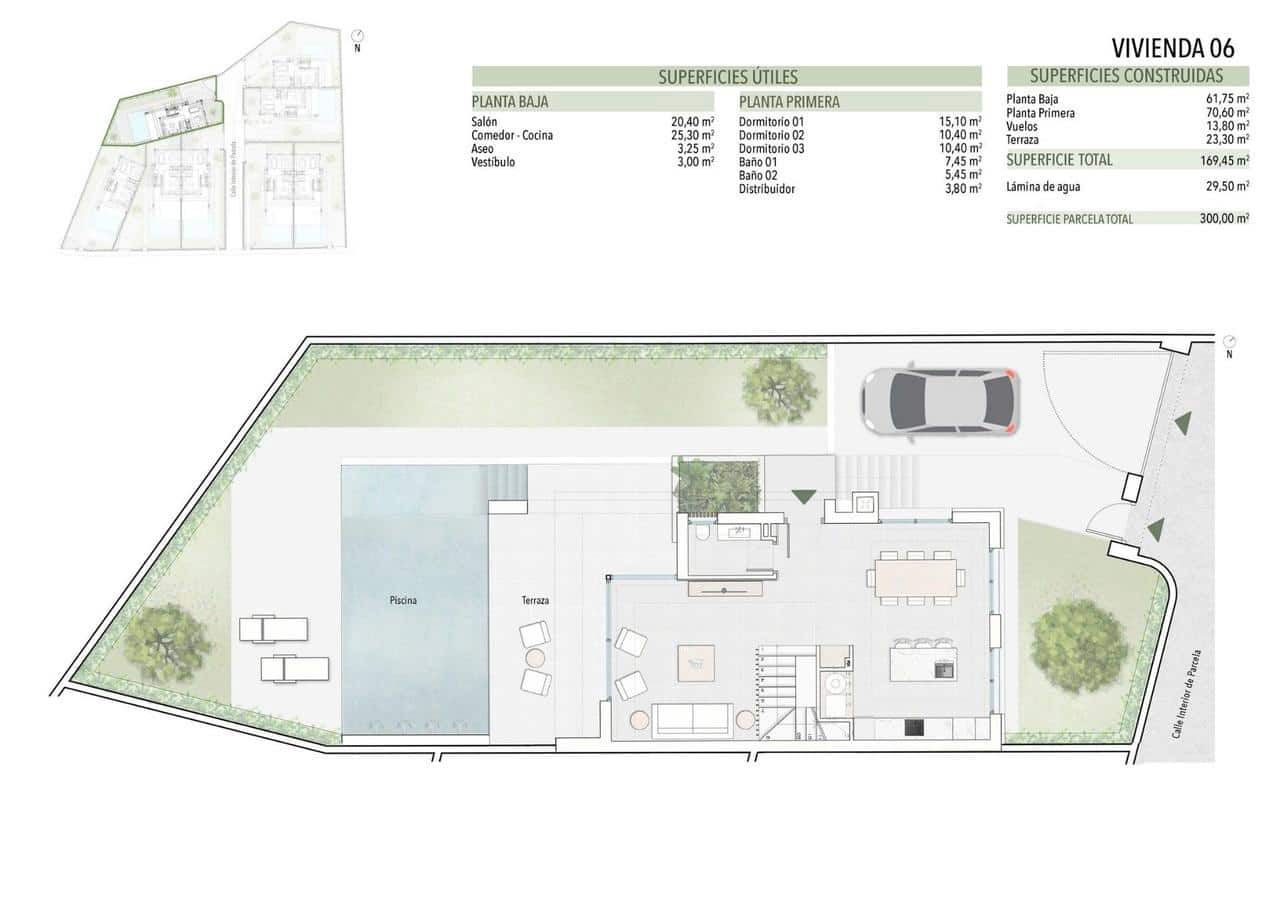 3 soveværelse Villa til salg i Orihuela Costa med swimmingpool - € 559.000 (Ref: 9747794)