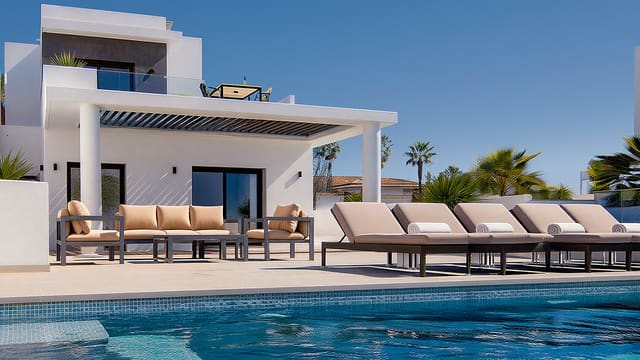 4 soverom Villa til salgs i Ciudad Quesada, Rojales med svømmebasseng garasje - € 798 500 (Ref: 9781328)