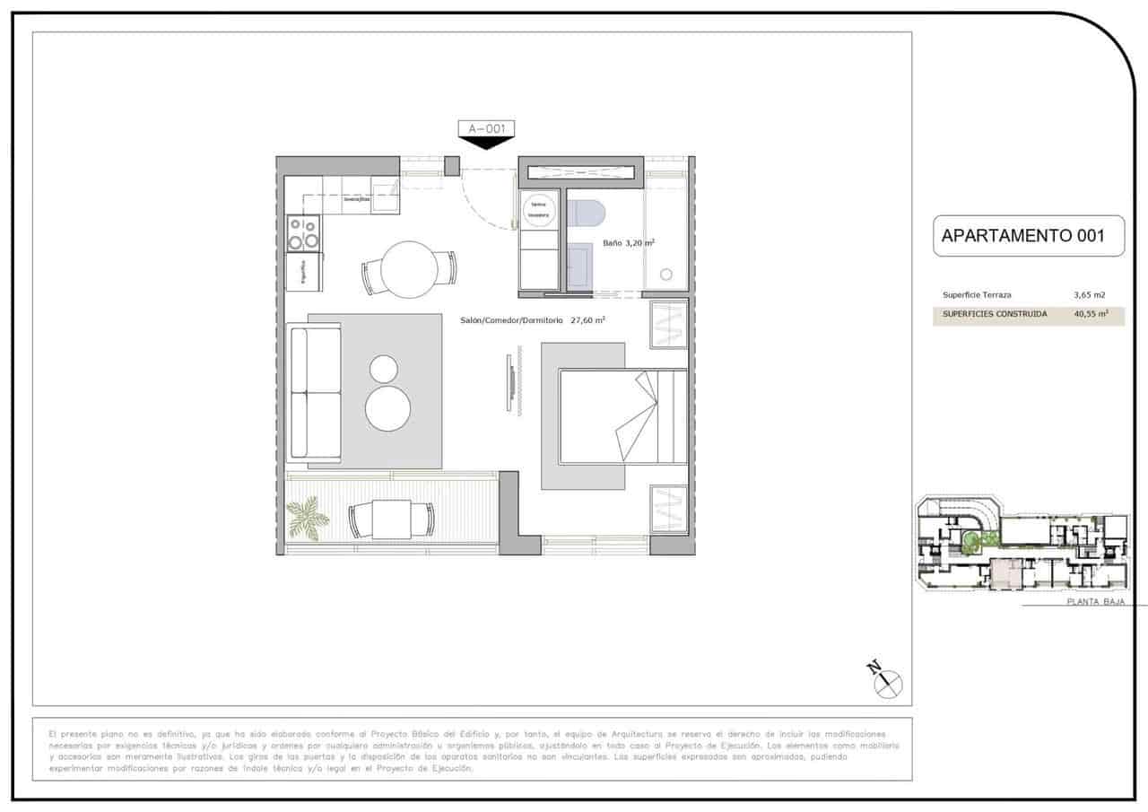 Apartment for sale in Lo Pagan with pool - € 151,900 (Ref: 9808401)