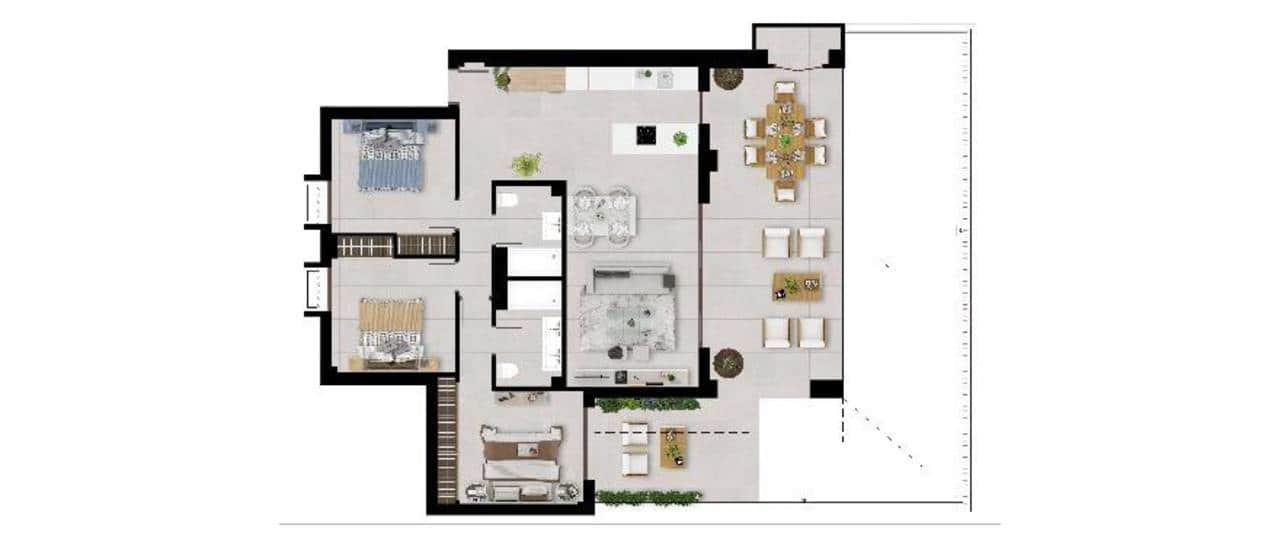 3 Zimmer Apartment zu verkaufen in Istan mit Pool - 545.000 € (Ref: 9808492)