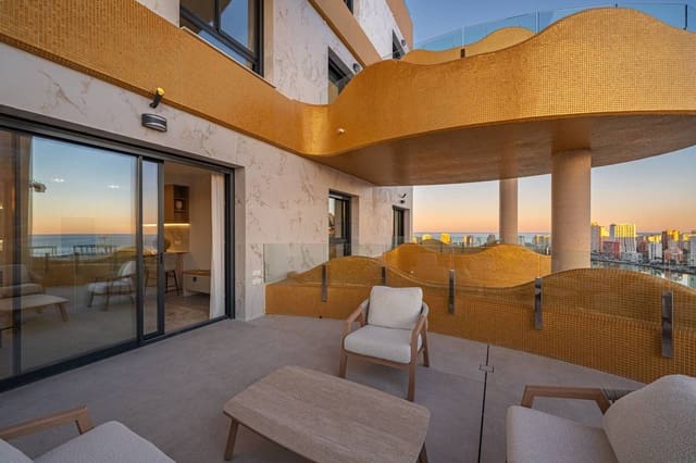 3 sypialnia Apartament na sprzedaż w Pueblo, Calpe / Calp z basenem - 520 000 € (Ref: 9808535)