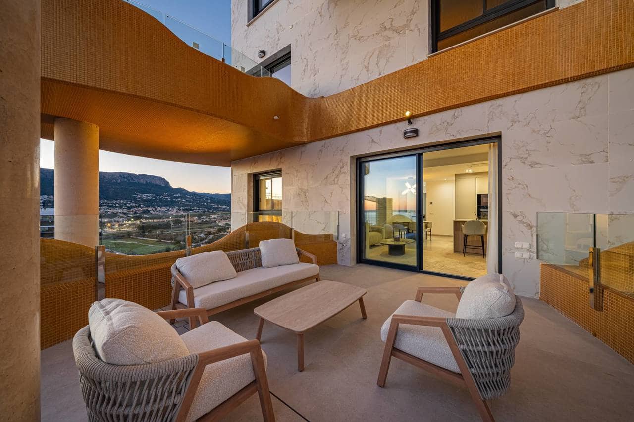 3 sypialnia Apartament na sprzedaż w Calpe / Calp z basenem - 520 000 € (Ref: 9808535)