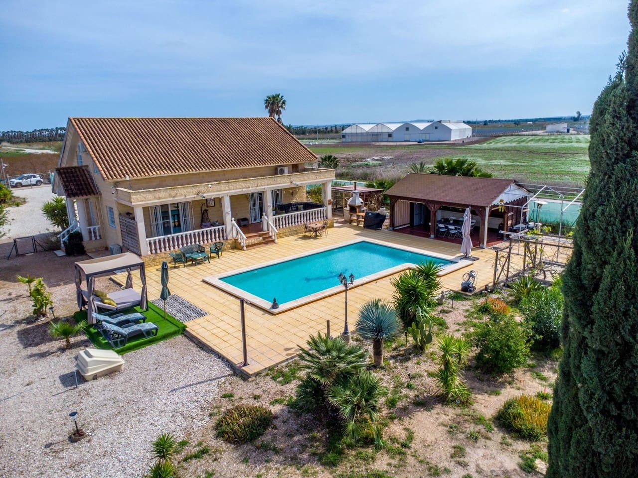 5 sovrum Finca/Hus på landet till salu i Elche / Elx med pool - 750 000 € (Ref: 9808552)