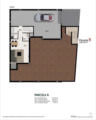 Chalet de 4 habitaciones en Benijófar en venta con piscina - 645.000 € (Ref: 9820427)