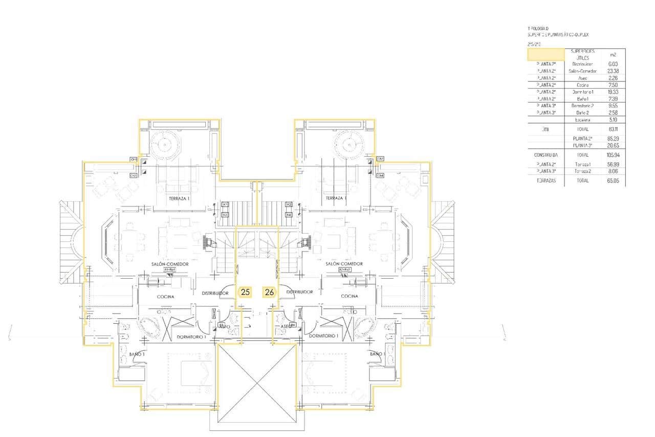 2 sovrum Takvåning till salu i Marbella med pool - 558 000 € (Ref: 9823138)