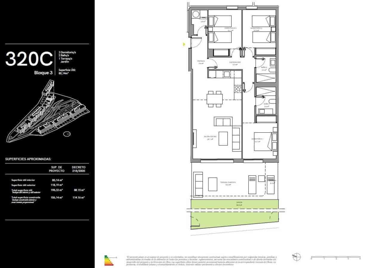 3 slaapkamer Appartement te koop in Mijas met zwembad - € 470.000 (Ref: 9823161)
