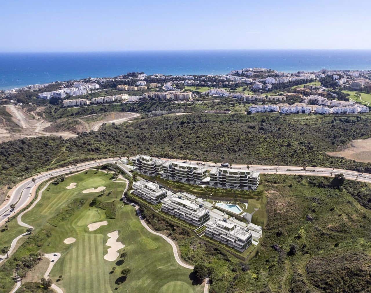 2 Zimmer Penthouse zu verkaufen in Mijas mit Pool - 540.000 € (Ref: 9823163)