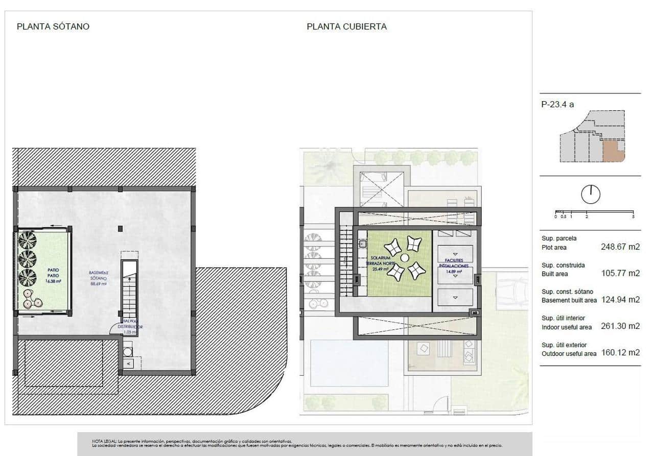 3 bedroom Villa for sale in Torre-Pacheco with pool garage - € 755,000 (Ref: 9834212)