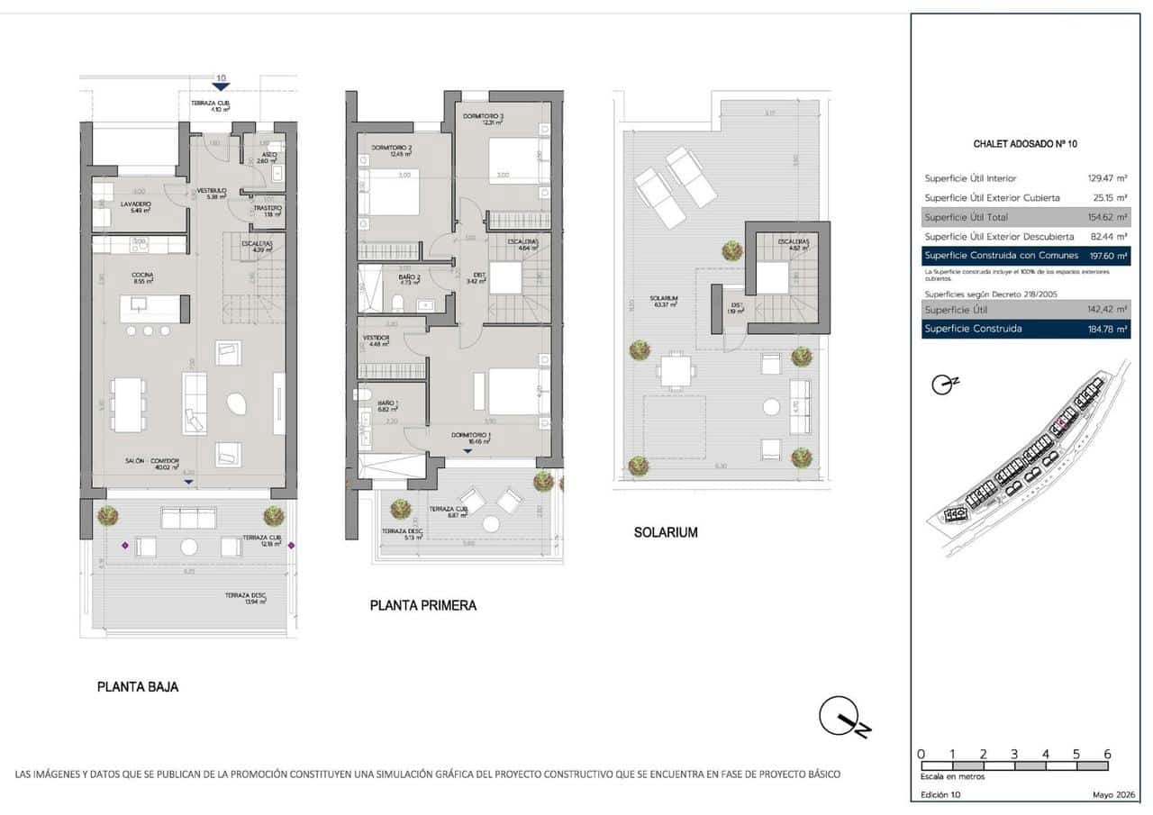 3 soveværelse Byhus til salg i Estepona med swimmingpool - € 754.000 (Ref: 9865915)