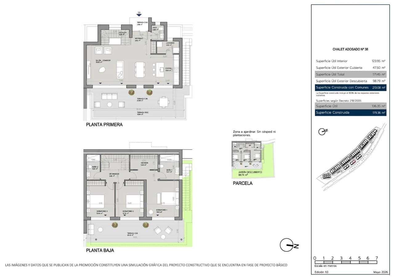 3 sovrum Villa till salu i Estepona med pool - 779 000 € (Ref: 9865916)