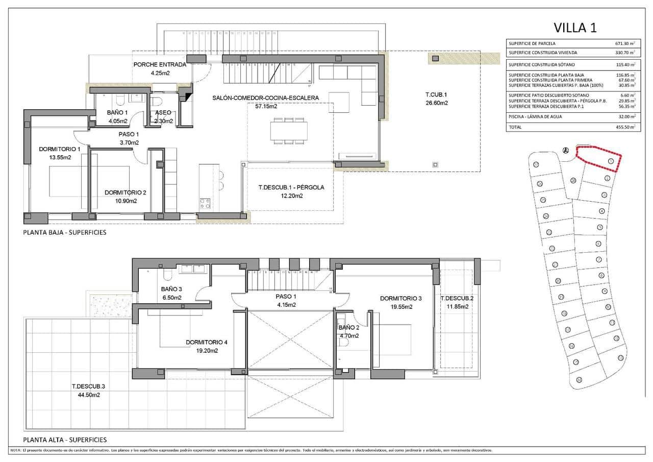4 chambre Villa/Maison à vendre à Finestrat avec piscine - 2 195 000 € (Ref: 9899270)