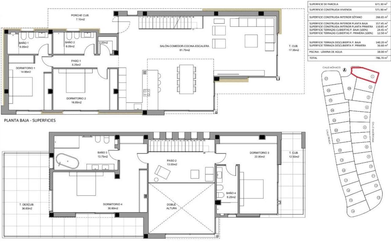 4 bedroom Villa for sale in Finestrat with pool garage - € 2,195,000 (Ref: 9899270)