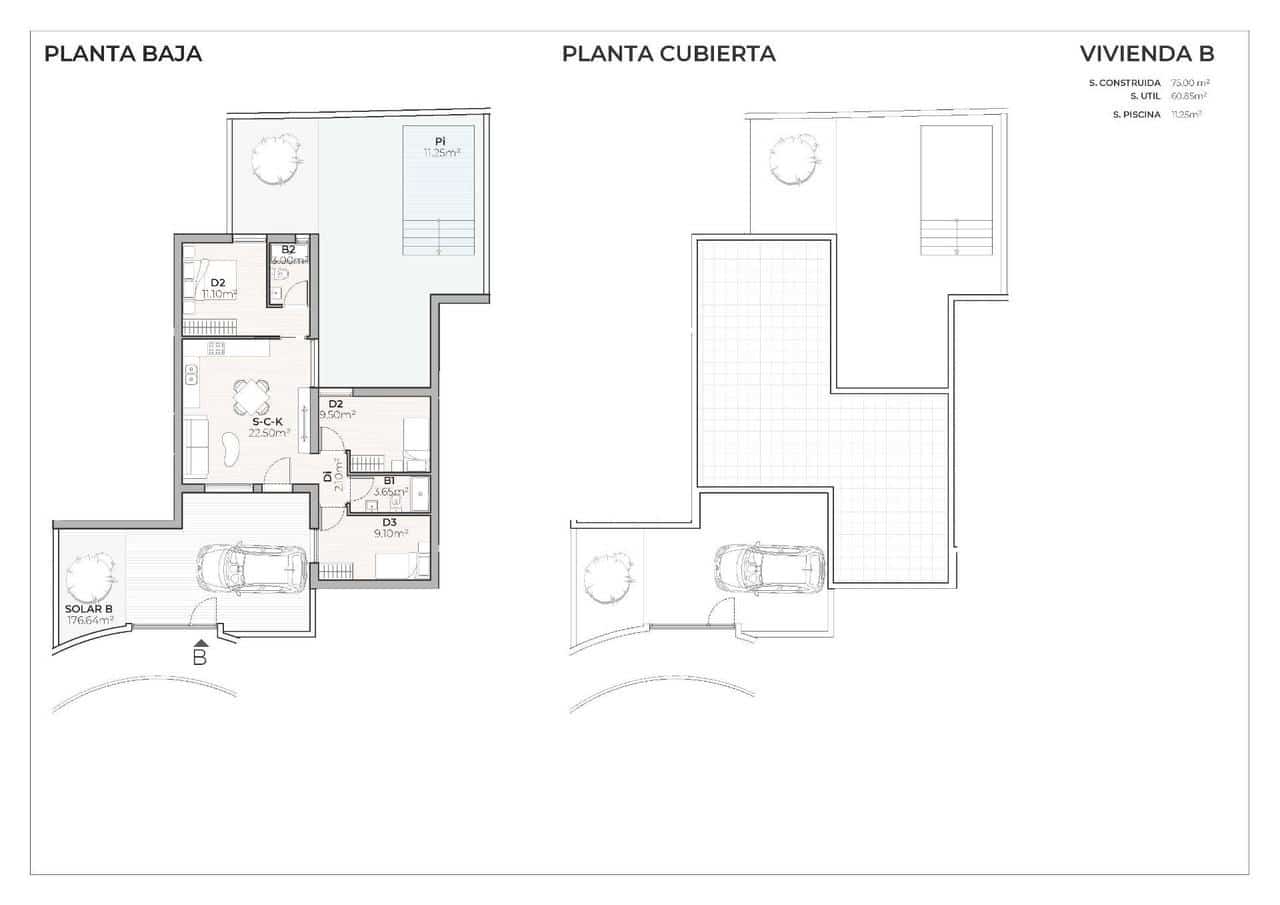3 camera da letto Casa in vendita in Mazarron con piscina garage - 265.000 € (Rif: 9932139)