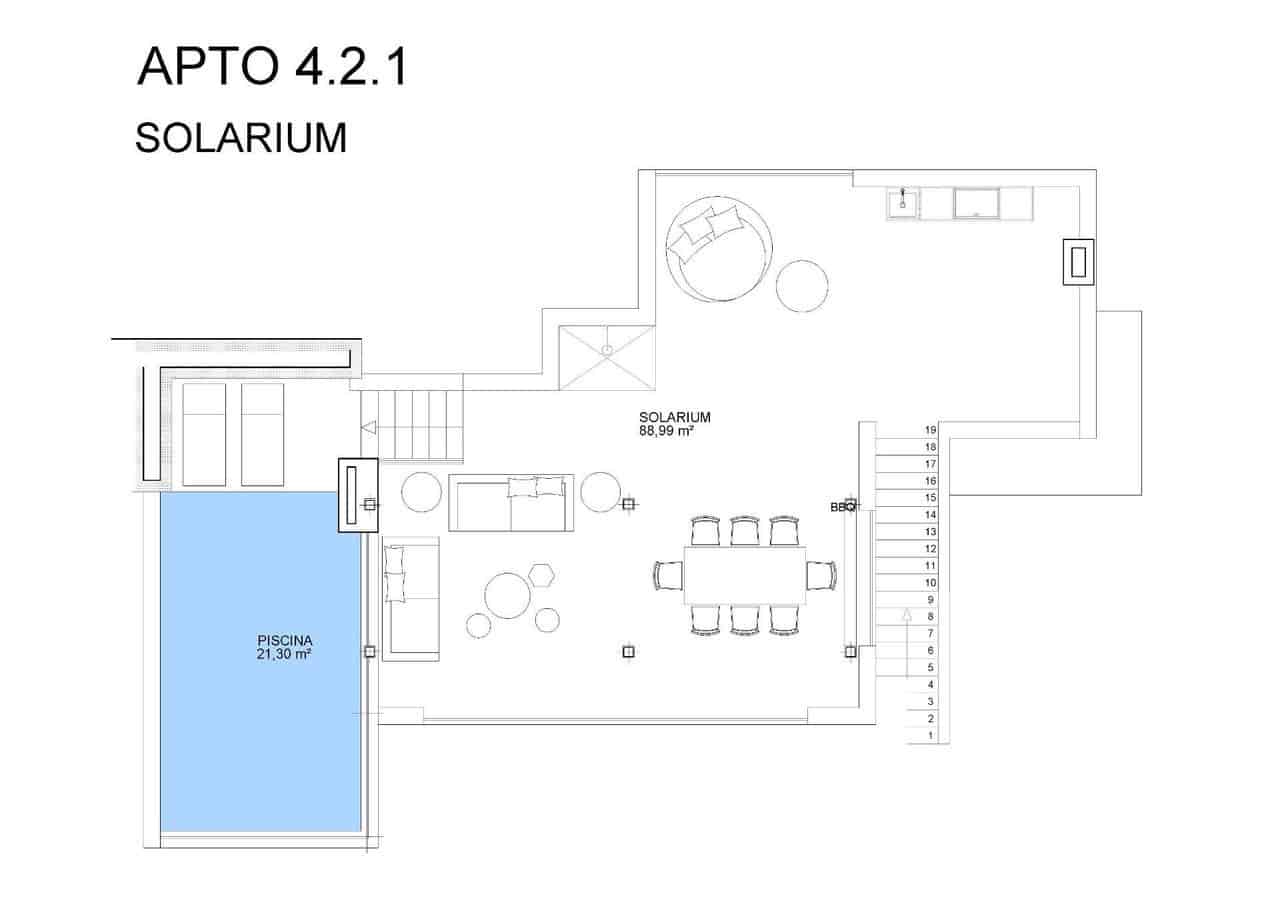 3 soveværelse Penthouse til salg i Ojen med swimmingpool garage - € 2.000.000 (Ref: 9937793)