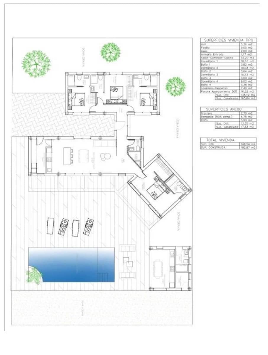 4 soveværelse Villa til salg i Benejuzar med swimmingpool garage - € 995.000 (Ref: 9937803)
