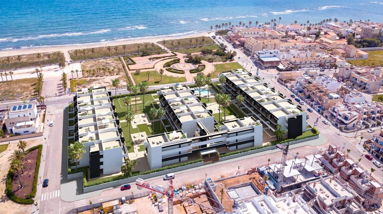2 soveværelse Lejlighed til salg i Torre de la Horadada med swimmingpool - € 373.890 (Ref: 9945649)