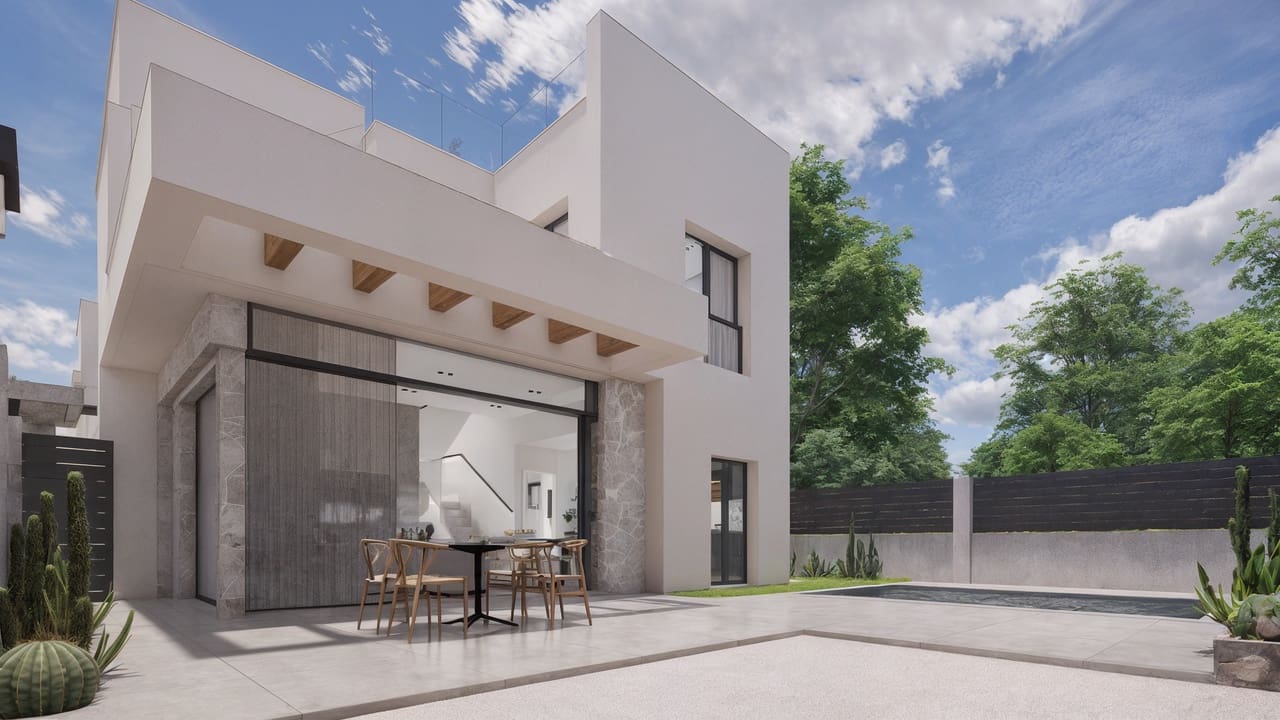 3 soveværelse Villa til salg i Los Montesinos med swimmingpool - € 369.000 (Ref: 9980634)