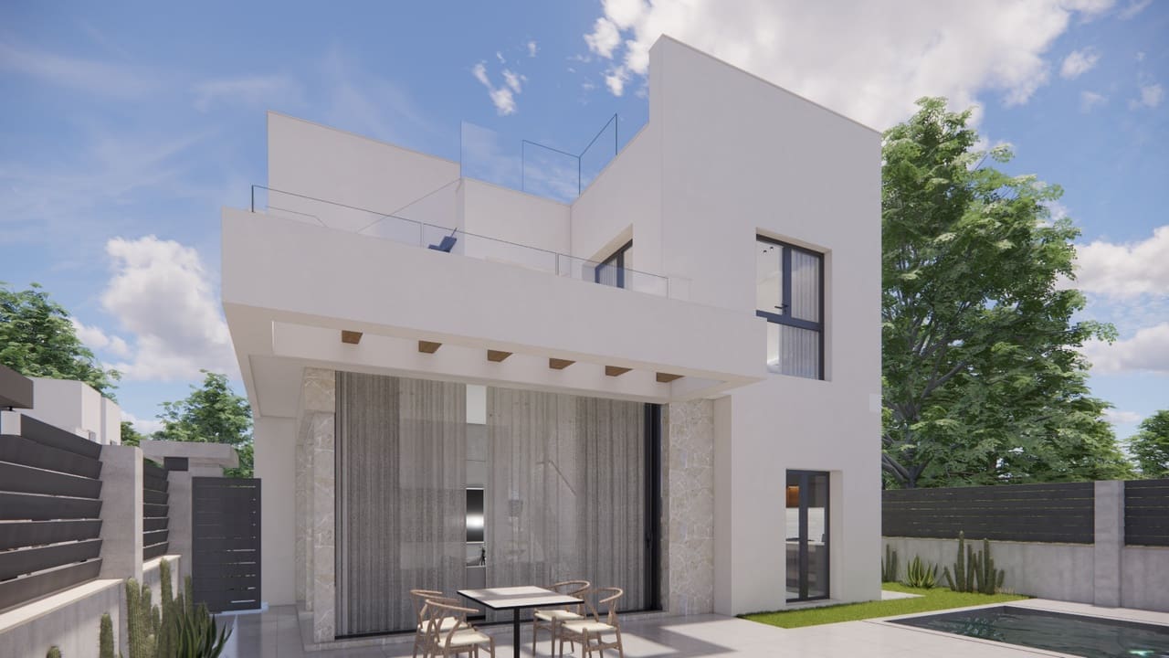 3 soveværelse Villa til salg i Los Montesinos med swimmingpool - € 369.000 (Ref: 9980634)