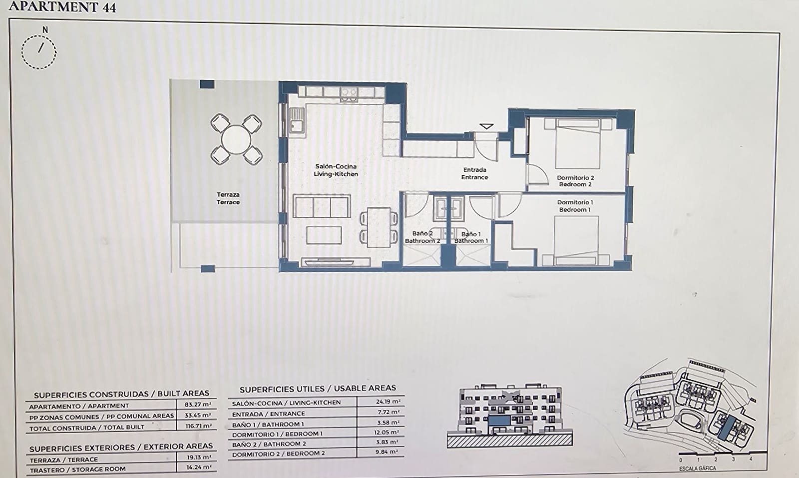 2 camera da letto Appartamento in vendita in Corvera con piscina garage - 229.000 € (Rif: 10157199)