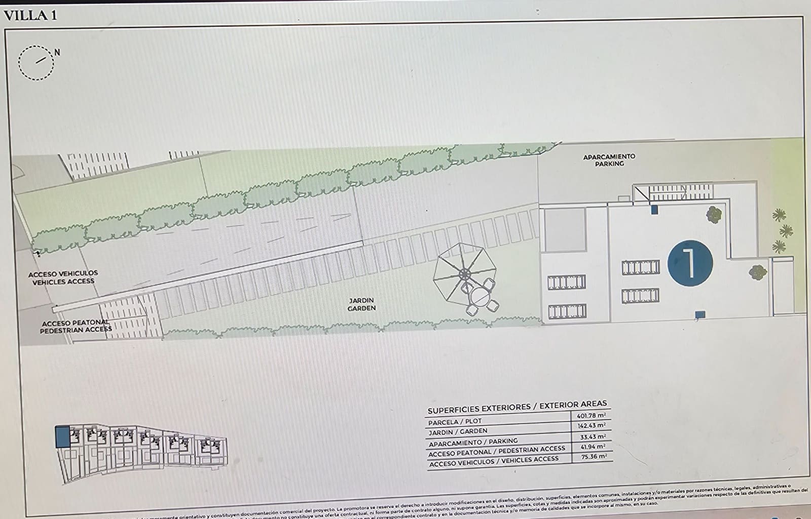 3 soverom Kjedet enebolig til salgs i Corvera med svømmebasseng garasje - € 369 000 (Ref: 10164130)