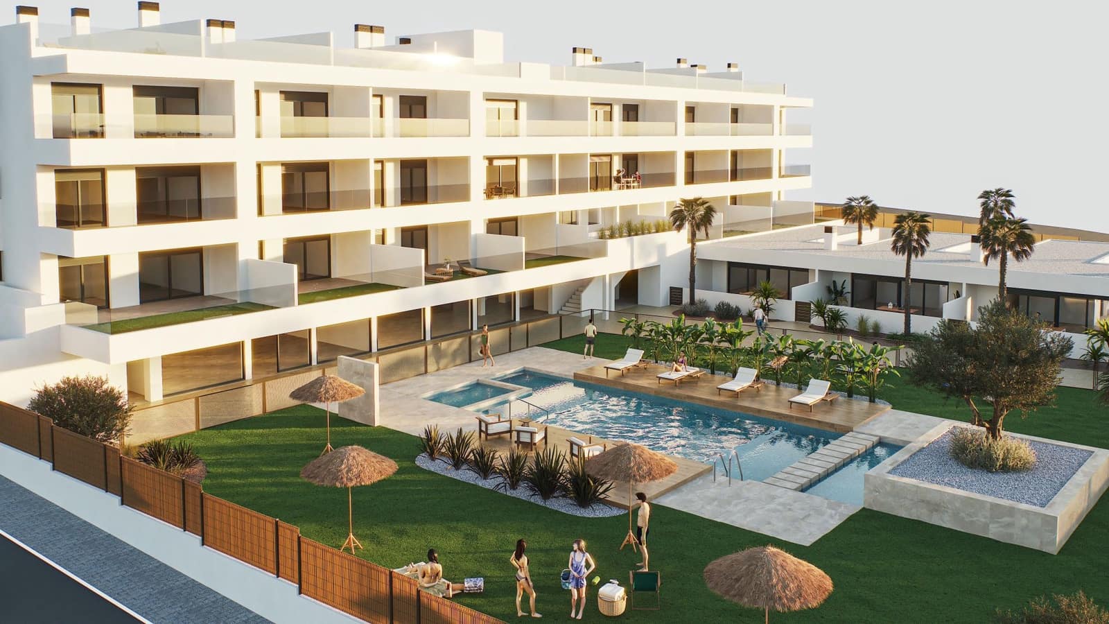 1 soverom Leilighet til salgs i Torrevieja med svømmebasseng garasje - € 239 900 (Ref: 10176327)