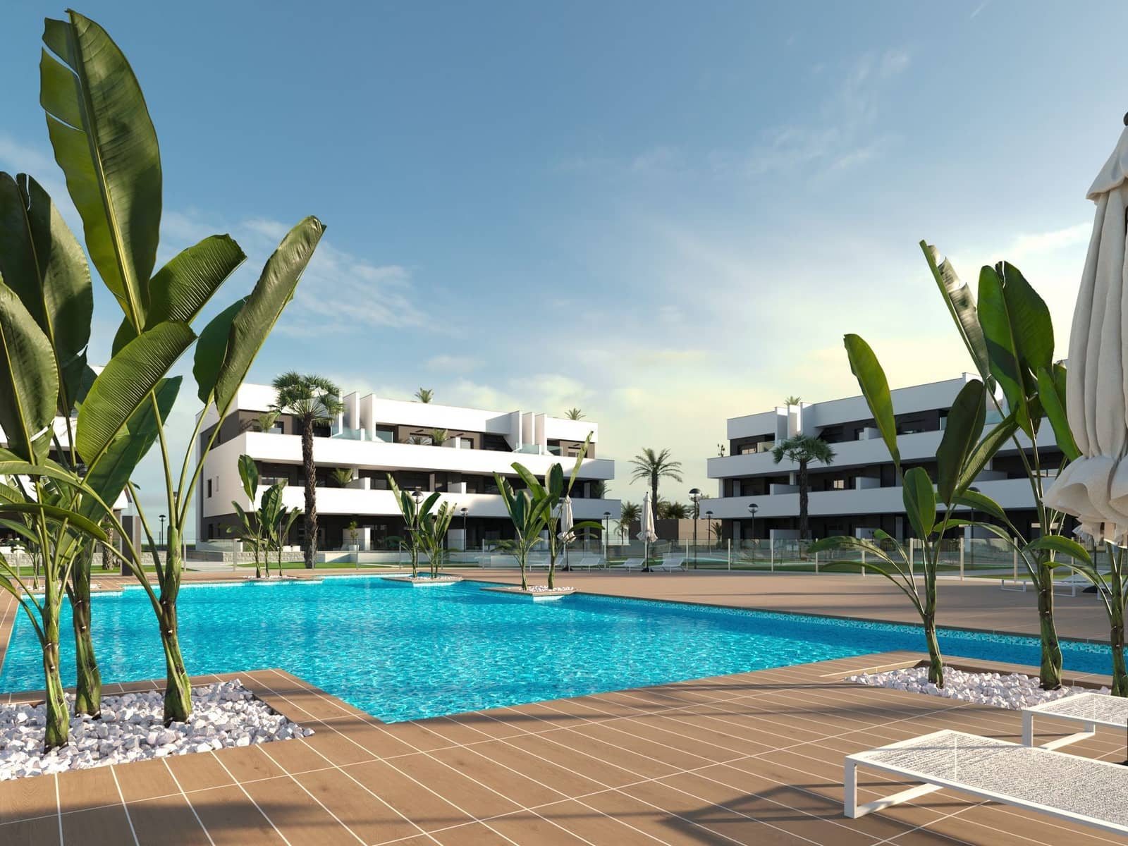 2 soveværelse Lejlighed til salg i Guardamar del Segura med swimmingpool garage - € 224.000 (Ref: 9991574)