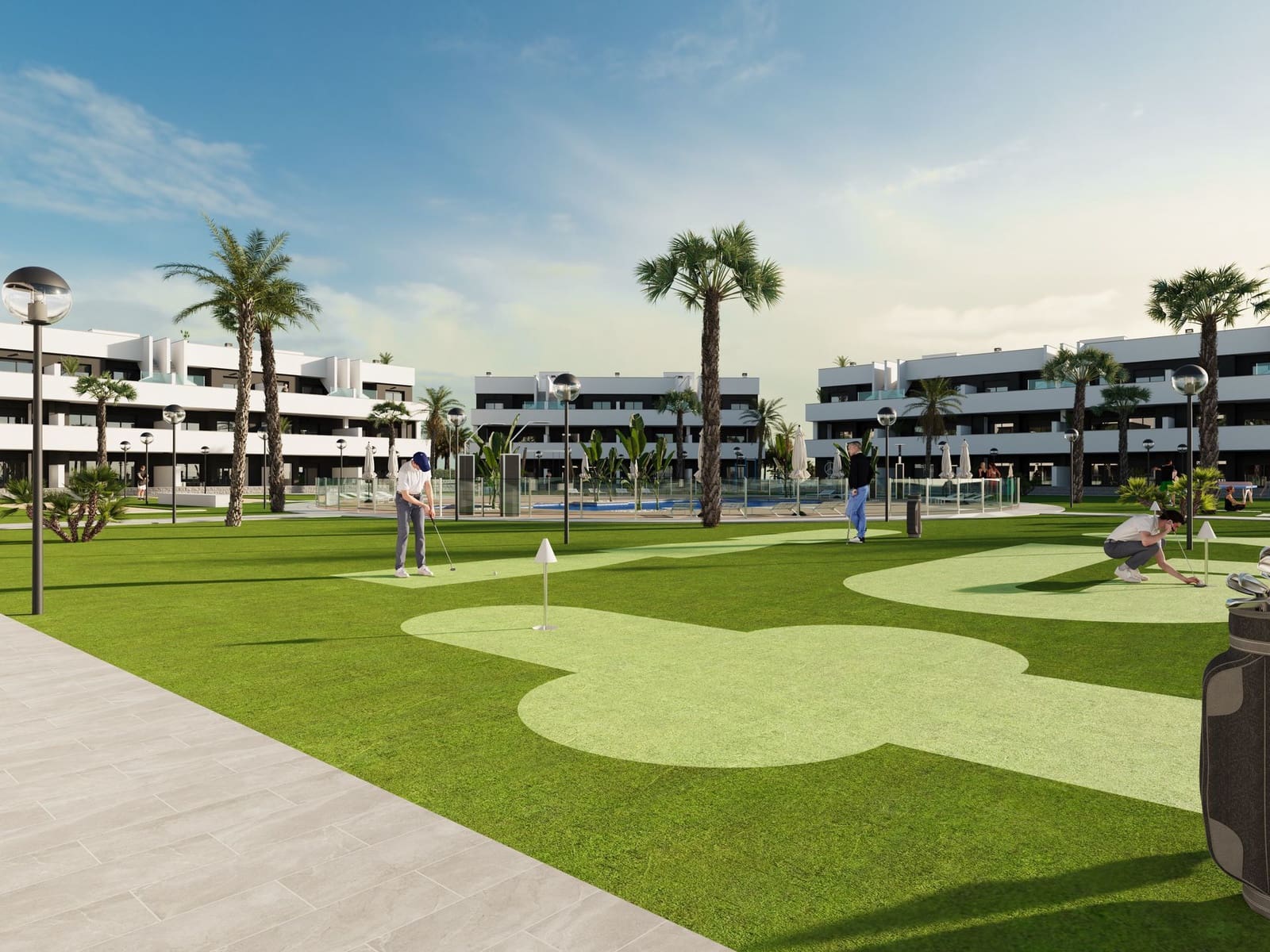 2 soveværelse Lejlighed til salg i Guardamar del Segura med swimmingpool garage - € 224.000 (Ref: 9991574)
