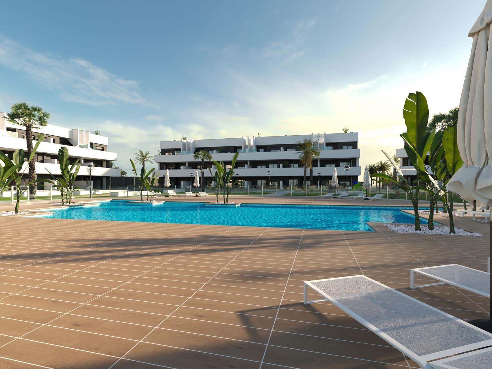 2 soveværelse Lejlighed til salg i Guardamar del Segura med swimmingpool garage - € 224.000 (Ref: 9991574)