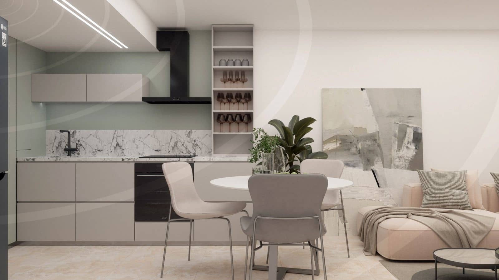 2 soverom Penthouse til salgs i Alicante by med garasje - € 289 900 (Ref: 9991591)