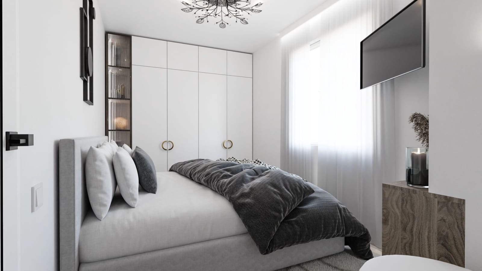 2 soverom Penthouse til salgs i Alicante by med garasje - € 289 900 (Ref: 9991591)