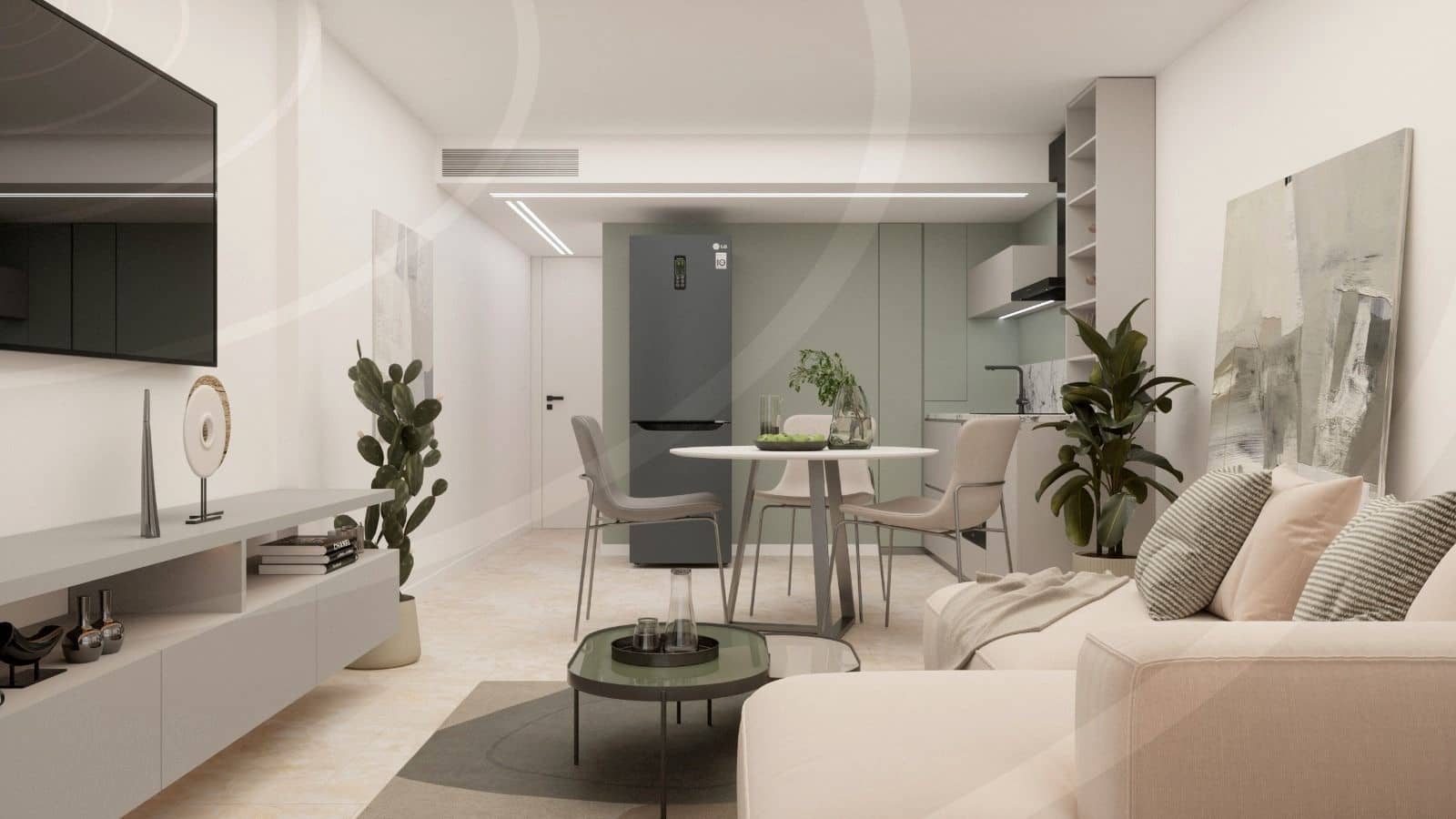 2 soverom Penthouse til salgs i Alicante by med garasje - € 289 900 (Ref: 9991591)