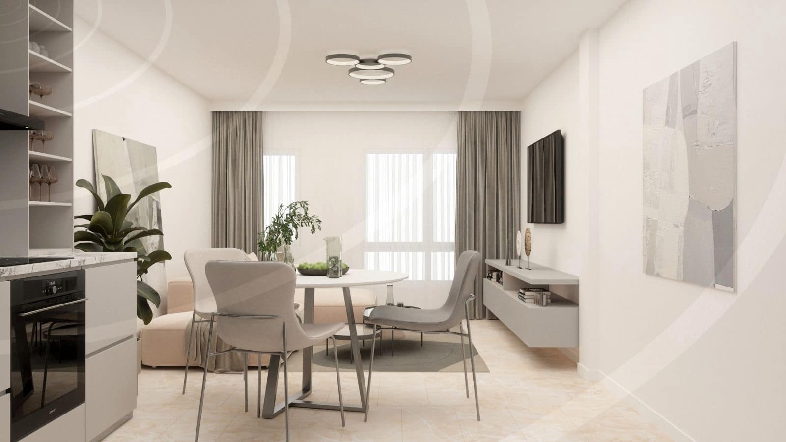 Apartamento de 1 habitación en Alicante / Alacant ciudad en venta con garaje - 234.900 € (Ref: 9991592)