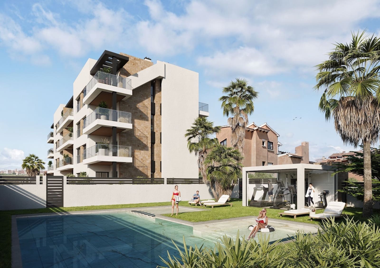 2 soveværelse Lejlighed til salg i Torrevieja med swimmingpool garage - € 274.900 (Ref: 9991594)